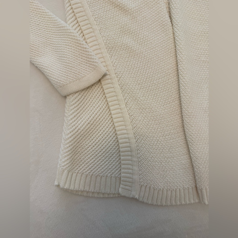 Ann Taylor Knit Long Open Drape Cardigan - size Large - Excellent Condition - Picture 7 of 9